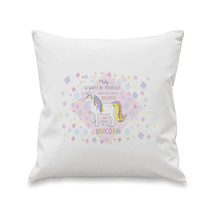 Always Be A Unicorn Cushion Cover - A perfect gift for UNICORN lovers! - Myhappymoments.co.uk