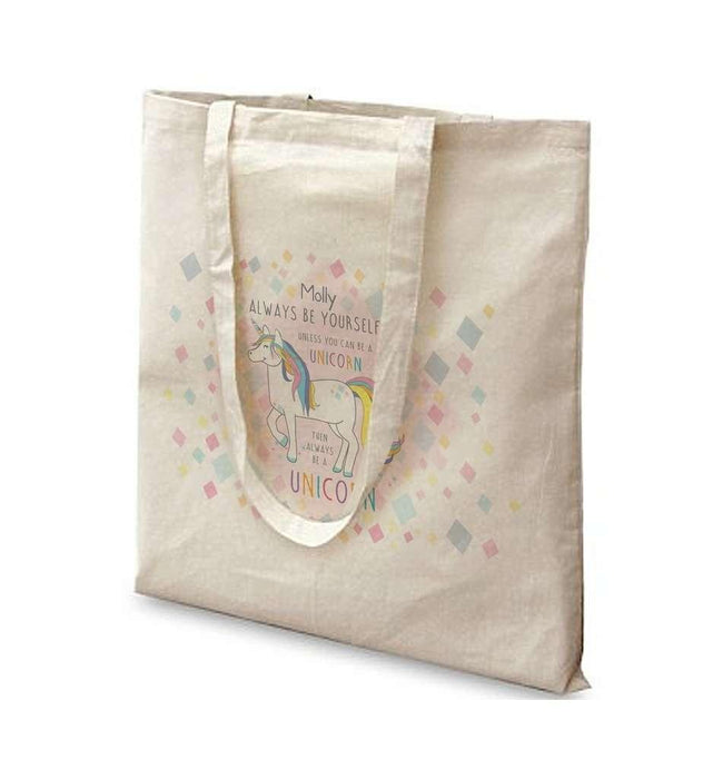 Always Be A Unicorn Tote Bag - A perfect gift for UNICORN lovers! - Myhappymoments.co.uk
