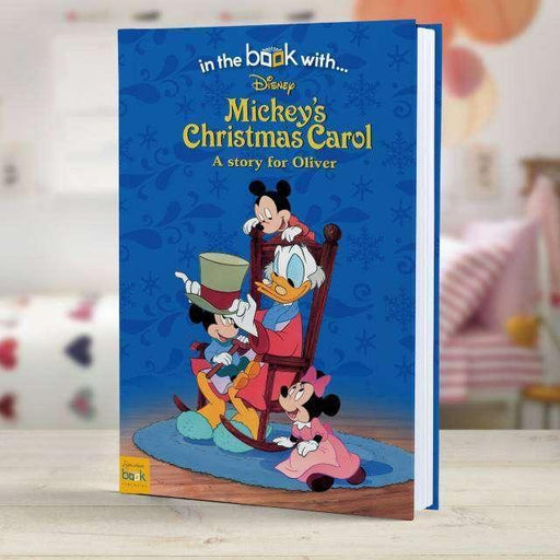 Personalised Mickey's Christmas Carol - Hardback - Myhappymoments.co.uk