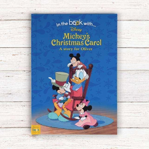 Personalised Mickey's Christmas Carol - Softback - Myhappymoments.co.uk