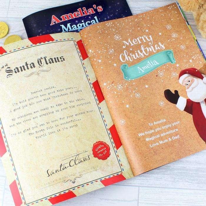 Personalised Magical Christmas Adventure Story Book - Myhappymoments.co.uk