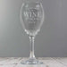 Personalised 'All You Need is Wine' Wine Glass - Myhappymoments.co.uk