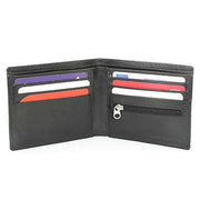 Personalised Leather Wallet Blue Worlds Best Dad - Myhappymoments.co.uk