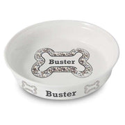 Personalised Bling Bone Dog Bowl - Myhappymoments.co.uk