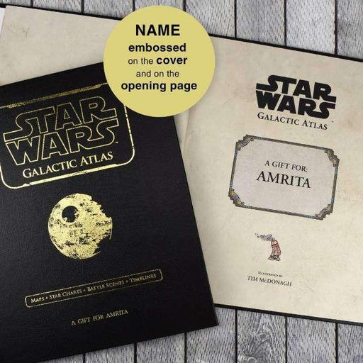 Personalised Star Wars Galactic Atlas - Myhappymoments.co.uk