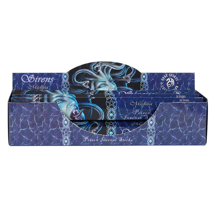Pack of 6 Medusa Poison Incense Sticks by Anne Stokes