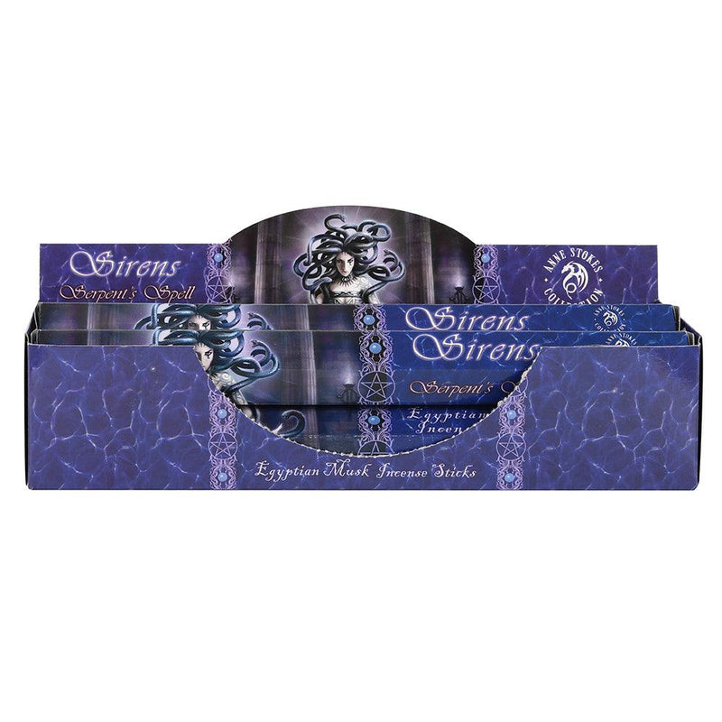 Pack of 6 Serpent's Spell Egyptian Musk Incense Sticks by Anne Stokes