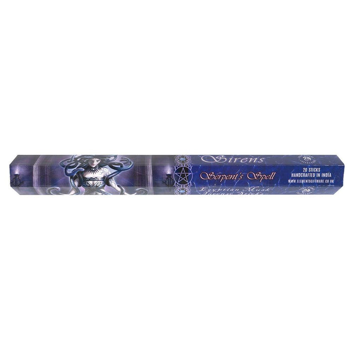 Pack of 6 Serpent's Spell Egyptian Musk Incense Sticks by Anne Stokes