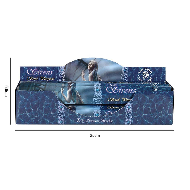 Pack of 6 Soul Purpose Lily Incense Sticks by Anne Stokes