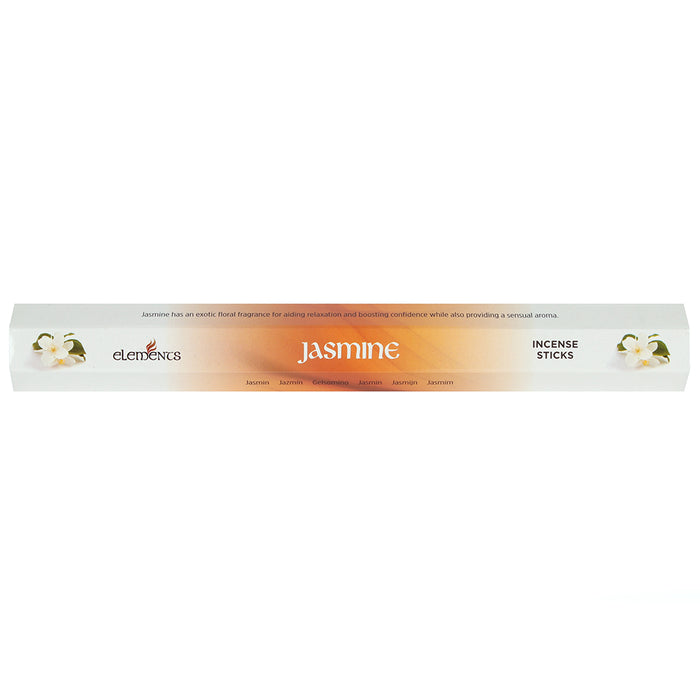 Set of 6 Packets of Elements Jasmine Incense Sticks