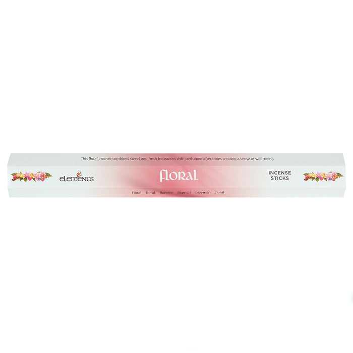 Set of 6 Packets of Elements Floral Incense Sticks