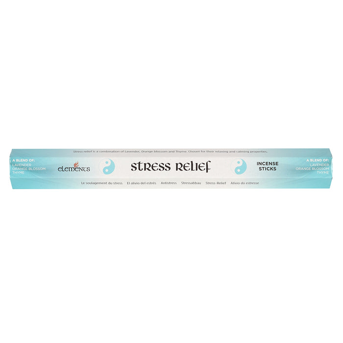 Set of 6 Packets of Elements Stress Relief Incense Sticks