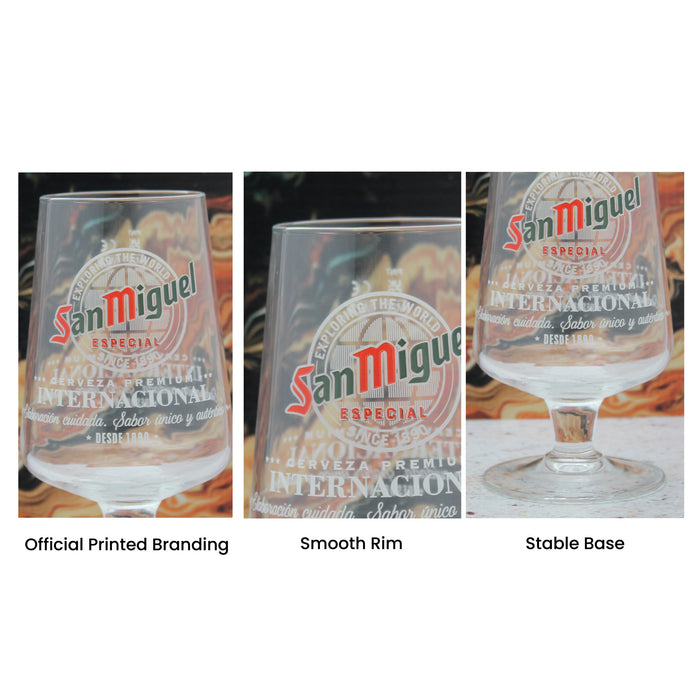 Engraved San Miguel Pint Glass Image 7
