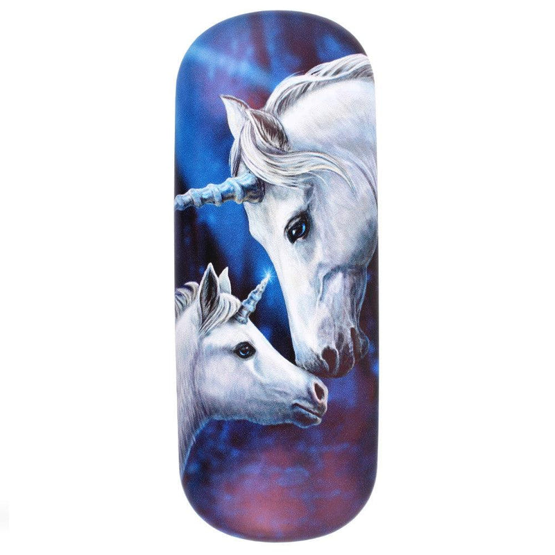 Sacred Love Unicorn Glasses Case By Lisa Parker