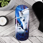 Sacred Love Unicorn Glasses Case By Lisa Parker