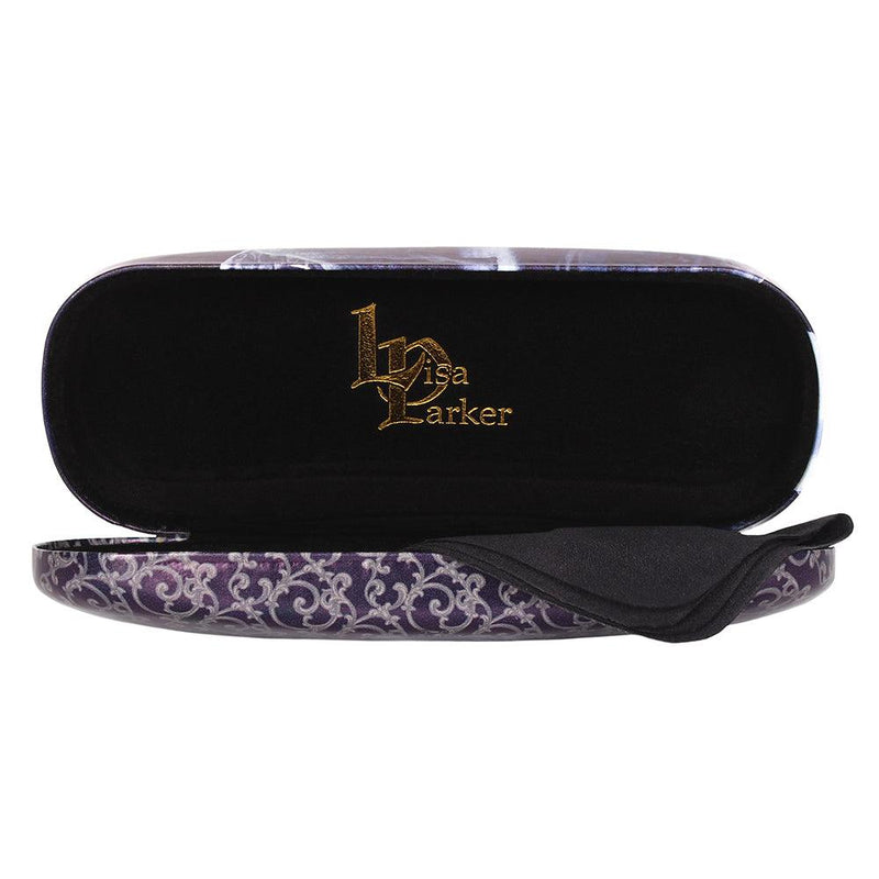 Winter Warrior Wolf Glasses Case by Lisa Parker
