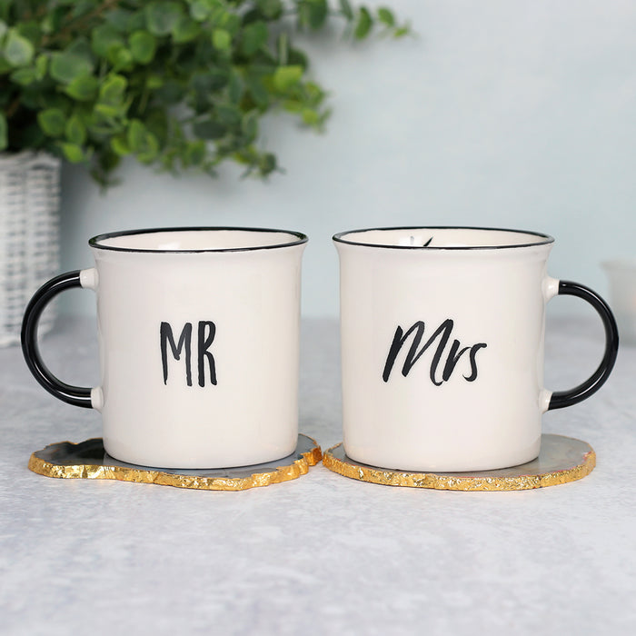 Mr and Mrs Mug Set
