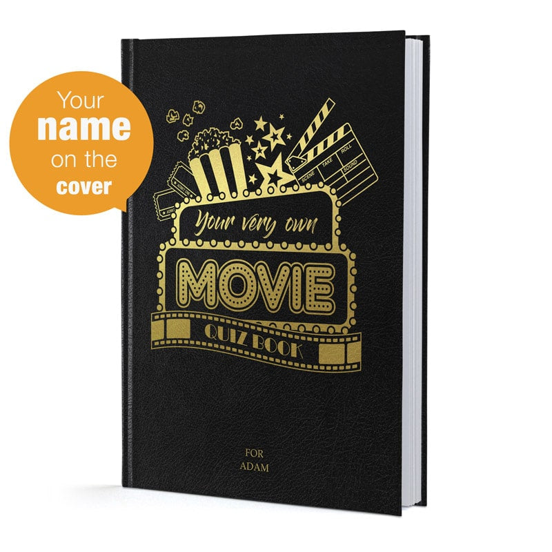 Personalised Movie Quiz Book