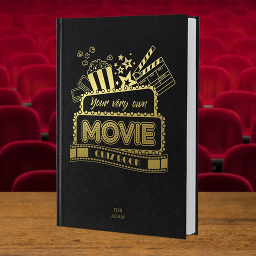 Personalised Movie Quiz Book