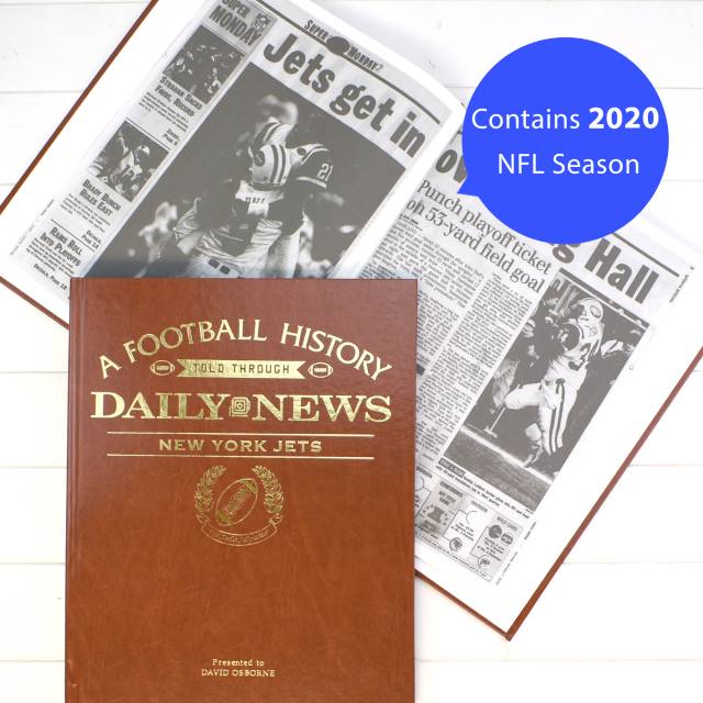 New York Jets Newspaper Book