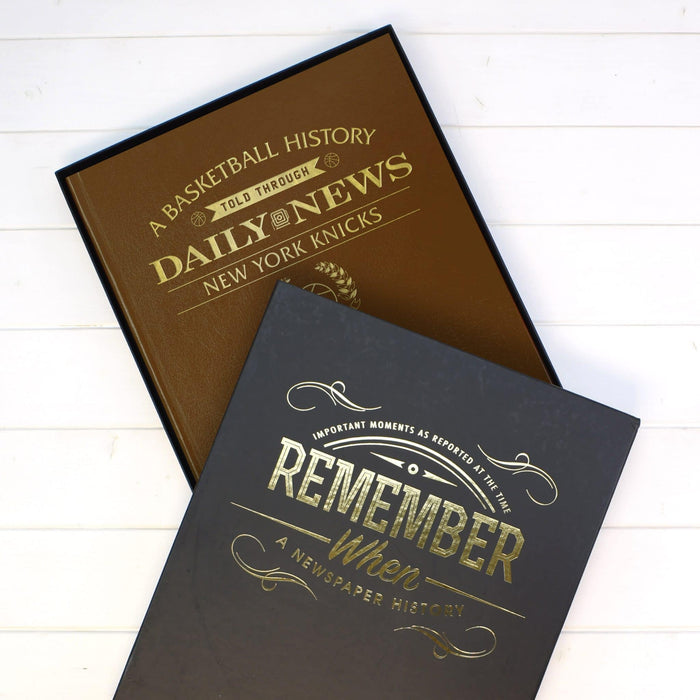 New York Knicks Baketball Newspaper Book