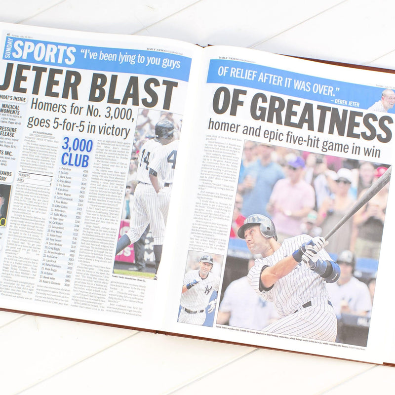 New York Yankees Newspaper Book