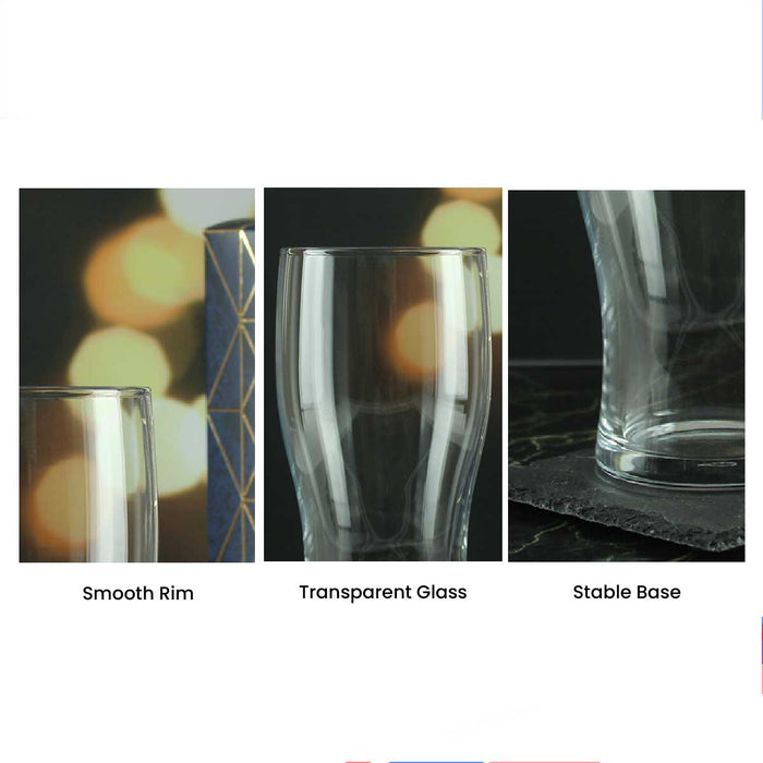 Engraved Funny Birthday Pint Glass with Name Age +1 