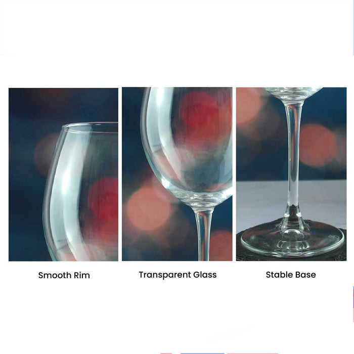 Personalised Engraved Mega Pint Wine Glass, Novelty Gift Modern Design Image 4