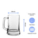 Engraved Beer Mug with Thank you for helping me grow Design Image 3