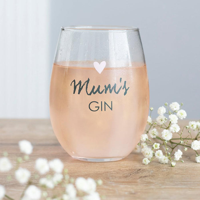 Mum's Gin Stemless Glass