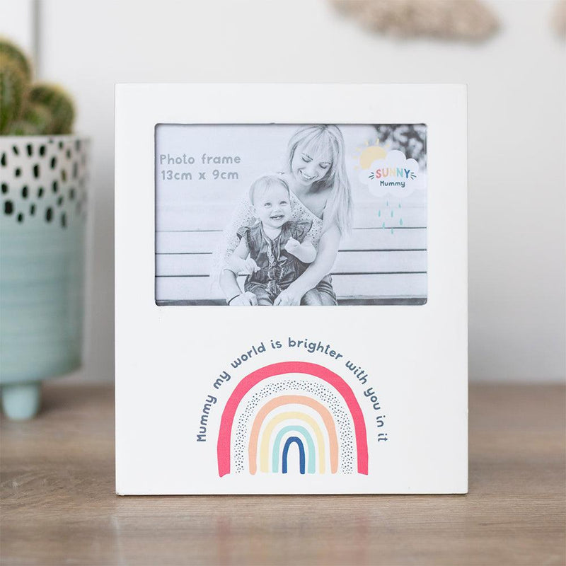 Mummy My World Is Brighter With You In It Photo Frame 6x4