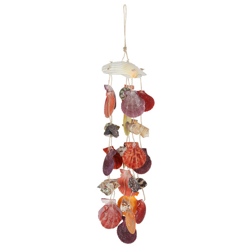 Vertical Scallop Shell Hanging Mobile