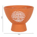 Tree of Life Terracotta Smudge Bowl
