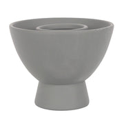 Grey Hamsa Terracotta Smudge Bowl