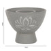 Grey Lotus Terracotta Smudge Bowl
