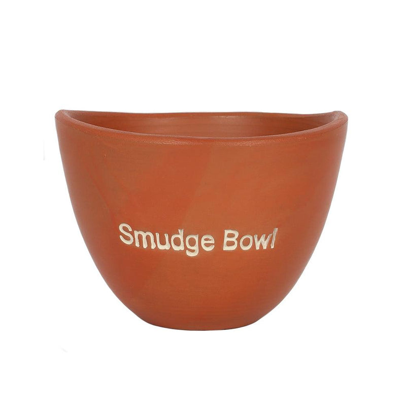 10cm Natural Terracotta Smudge Bowl