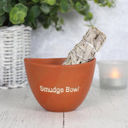 10cm Natural Terracotta Smudge Bowl