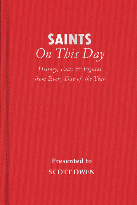 Personalised Southampton On This Day Football Book