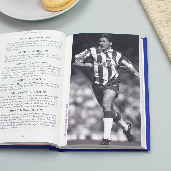 Personalised Sheffield Wednesday On This Day Football Book