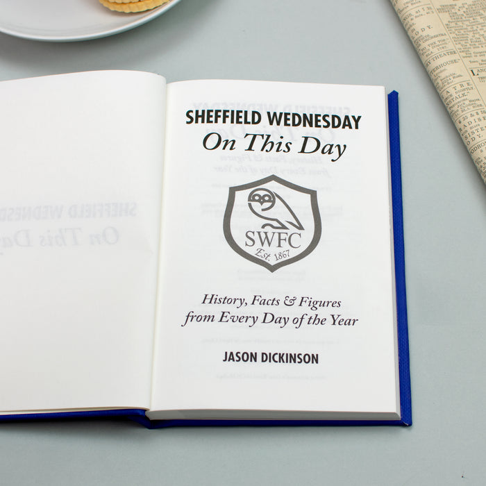 Personalised Sheffield Wednesday On This Day Football Book
