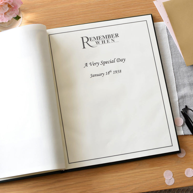 Personalised Just For You Newspaper Book
