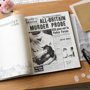 Personalised Just For You Newspaper Book