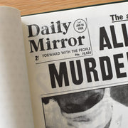 Personalised Just For You Newspaper Book
