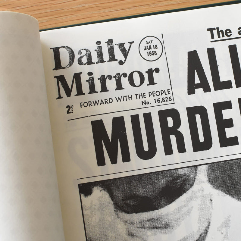 Personalised Just For You Newspaper Book