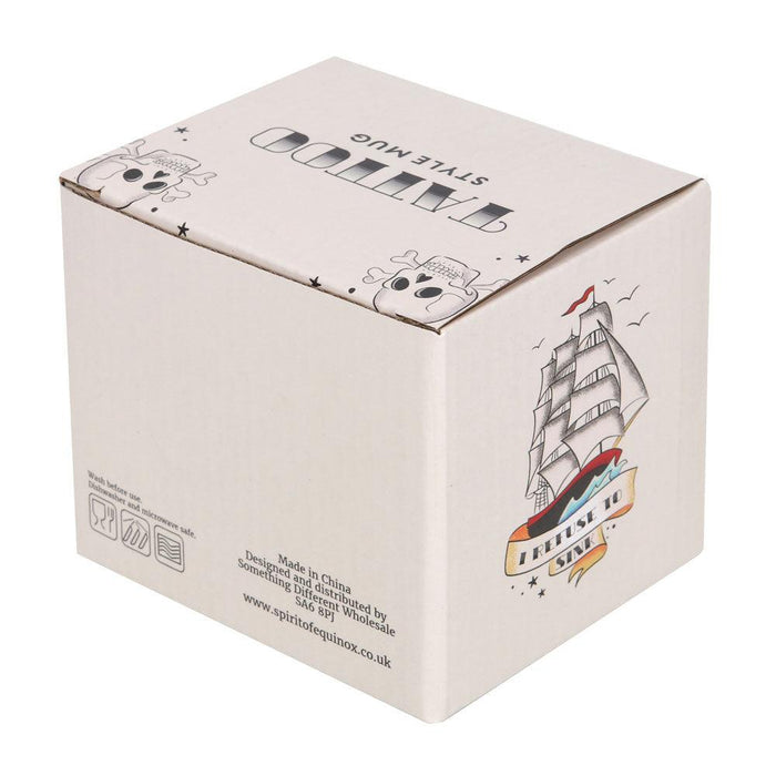 I Refuse To Sink Tattoo Ship Mug