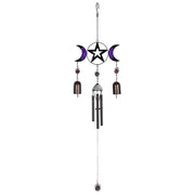 Triple Moon Windchime with Bells