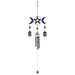 Triple Moon Windchime with Bells