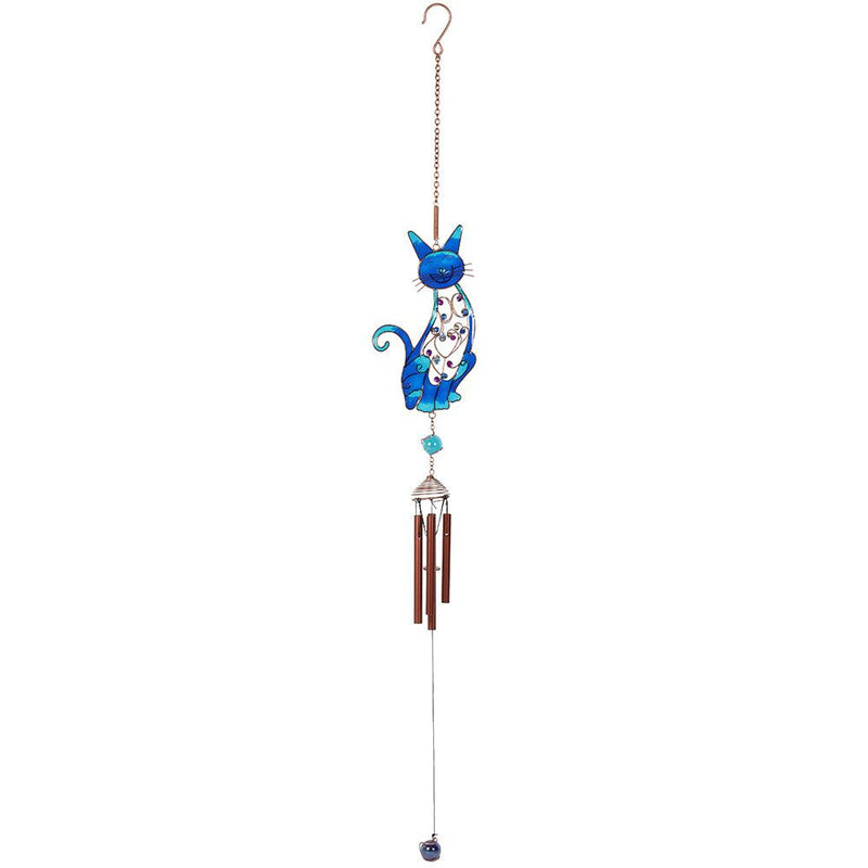 Blue Cat Windchime
