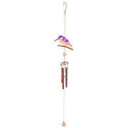 Purple Kingfisher Wind Chime