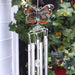 Red Admiral Butterfly Wind Chime